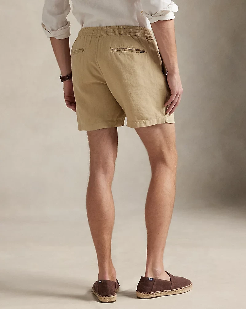 6-Inch Polo Prepster Linen Short