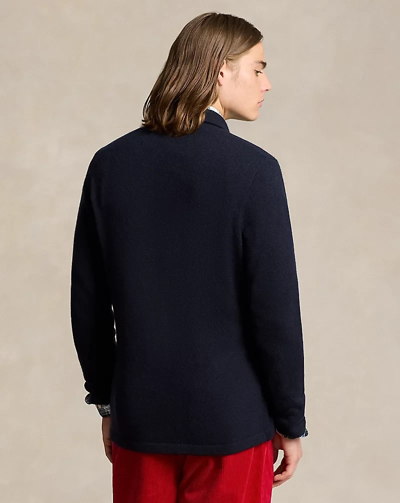 Cashmere Blazer Cardigan