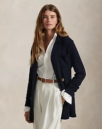 Cashmere Blazer Cardigan