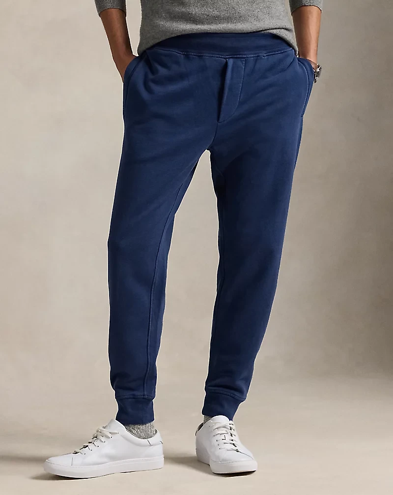 Garment-Dyed French Terry Jogger Pant