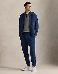 Garment-Dyed French Terry Jogger Pant