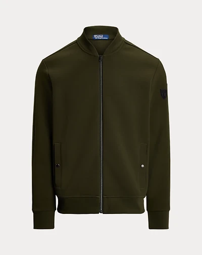 Double-Knit Bomber Jacket