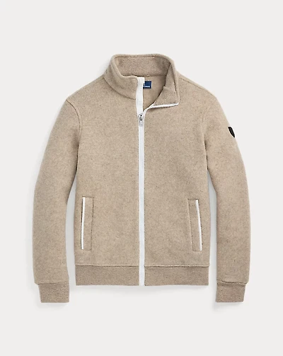Performance Wool-Blend-Fleece Jacket