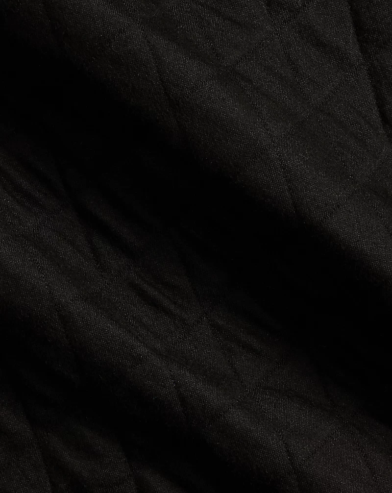 Quilted Double-Knit Jersey Overshirt