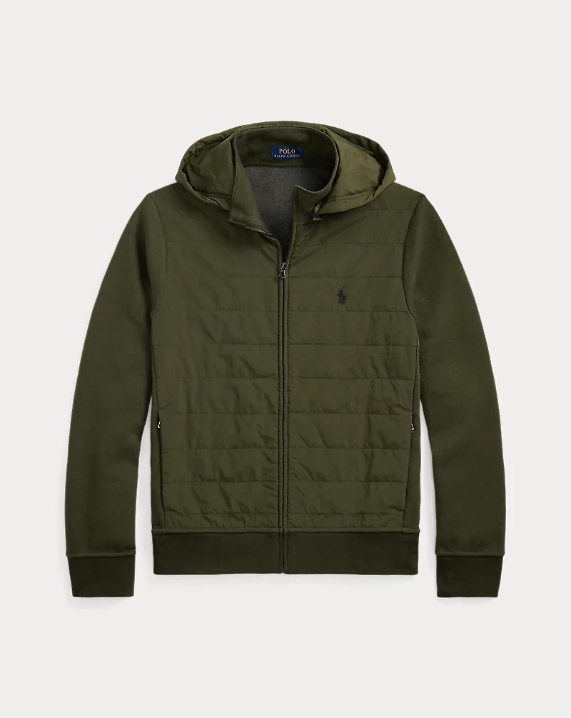 Hybrid Full-Zip Hoodie