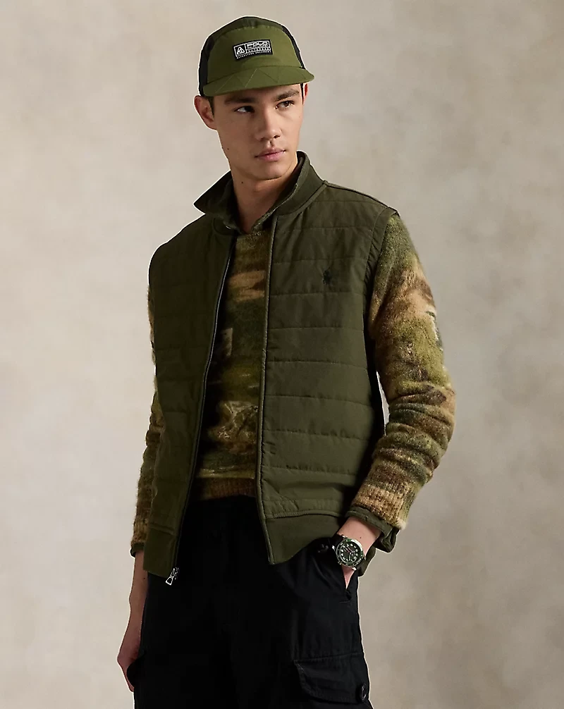 Quilted Hybrid Vest