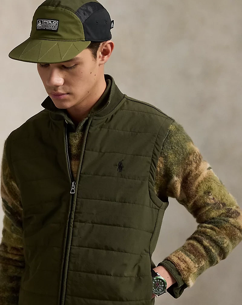 Quilted Hybrid Vest