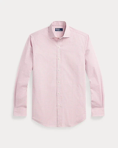 Classic Fit Glen Plaid Poplin Shirt