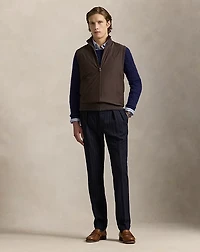 Hybrid Full-Zip Sweater Vest