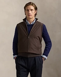Hybrid Full-Zip Sweater Vest