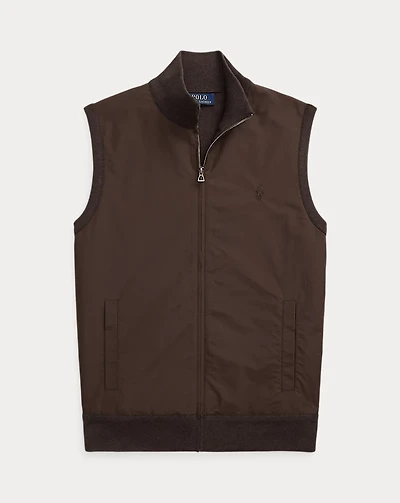 Hybrid Full-Zip Sweater Vest