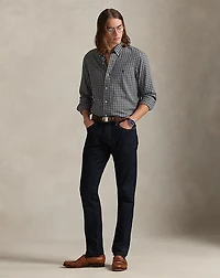 Classic Fit Plaid Twill Shirt