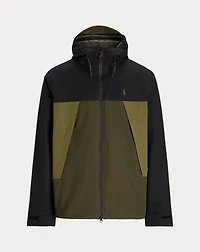 Color-Blocked Hooded Jacket