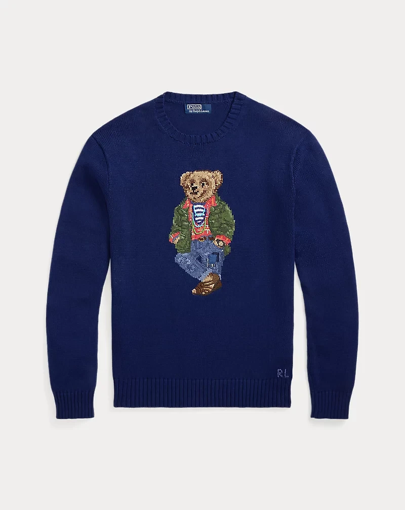 Polo Bear Cotton Sweater
