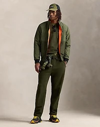 Color-Blocked Raglan-Sleeve Jacket