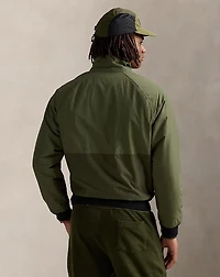 Color-Blocked Raglan-Sleeve Jacket