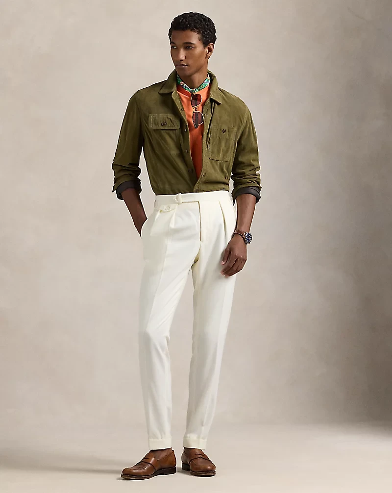 Suede Shirt Jacket