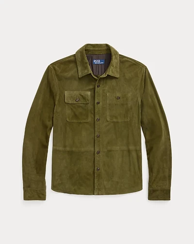 Suede Shirt Jacket