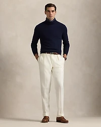 Wool-Cotton Turtleneck Sweater