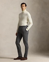 Wool-Cotton Turtleneck Sweater
