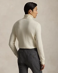 Wool-Cotton Turtleneck Sweater