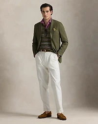 Fair Isle Linen-Blend Sweater Vest