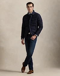Quilted Linen Down Jacket