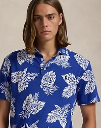 Custom Slim Fit Monstera Spa Terry Polo