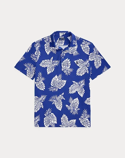 Custom Slim Fit Monstera Spa Terry Polo