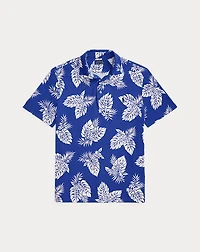 Custom Slim Fit Monstera Spa Terry Polo