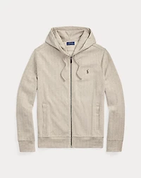 Chalk-Stripe Luxury Jersey Hoodie