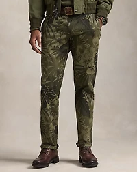 Stretch Straight Palm-Camo Chino Pant