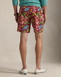 9-Inch Classic Fit Floral Twill Short