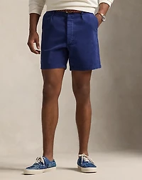 6.5-Inch Relaxed Fit Pleated Twill Short