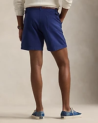 6.5-Inch Relaxed Fit Pleated Twill Short