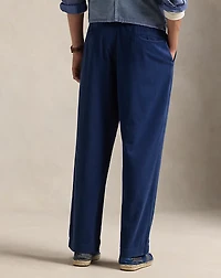Relaxed Fit Garment-Dyed Twill Pant