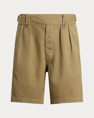 7-Inch Classic Fit Pleated Twill Short