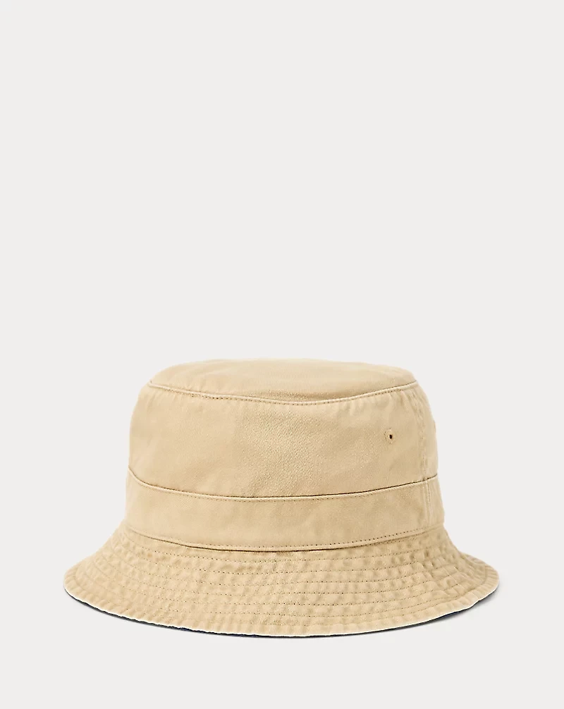 Polo Bear Twill Bucket Hat