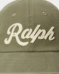 The Ralph Logo Herringbone Ball Cap