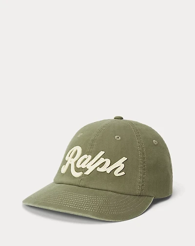 The Ralph Logo Herringbone Ball Cap
