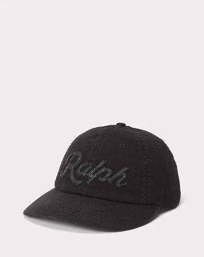 The Ralph Logo Herringbone Ball Cap