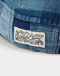 Indigo Patchwork Ball Cap
