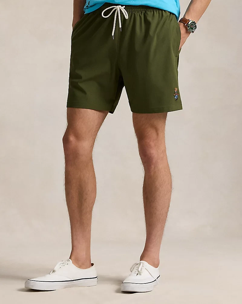 5.75-Inch Traveler Polo Bear Swim Trunk