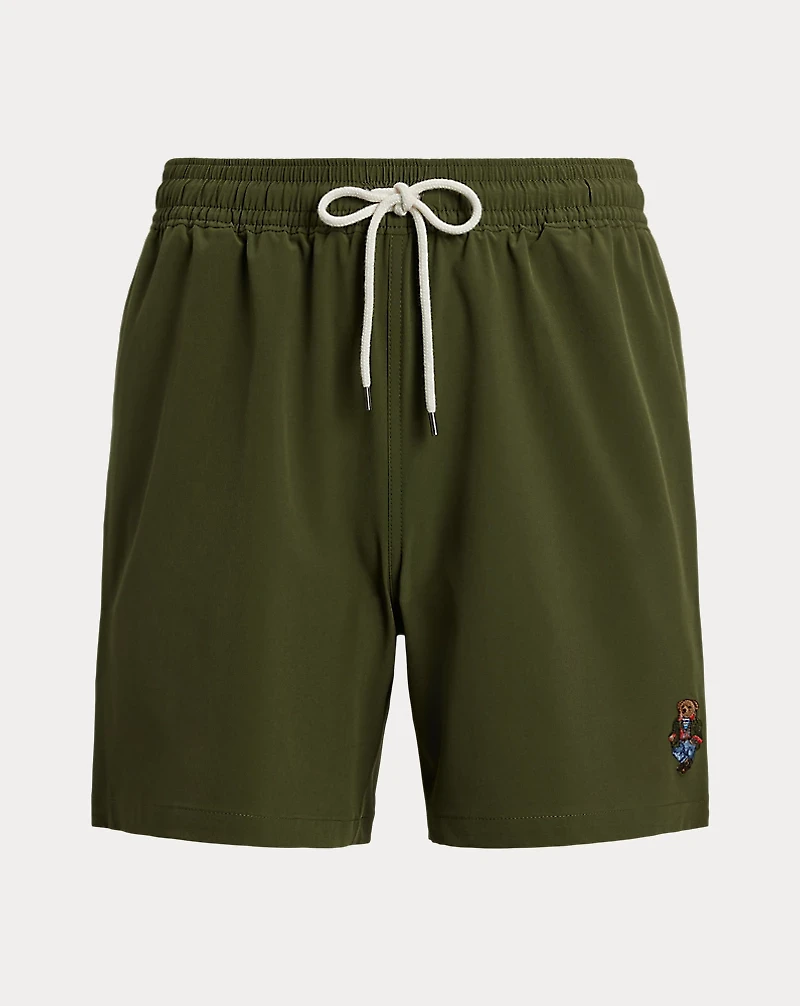 5.75-Inch Traveler Polo Bear Swim Trunk