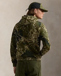 Palm-Camo Double-Knit Hoodie