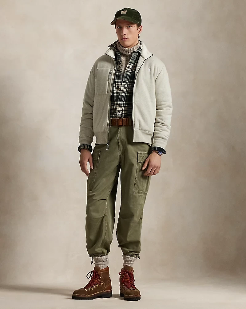 Fleece Mockneck Jacket