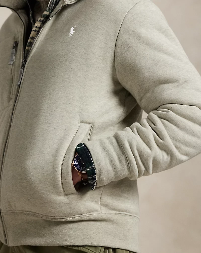 Fleece Mockneck Jacket