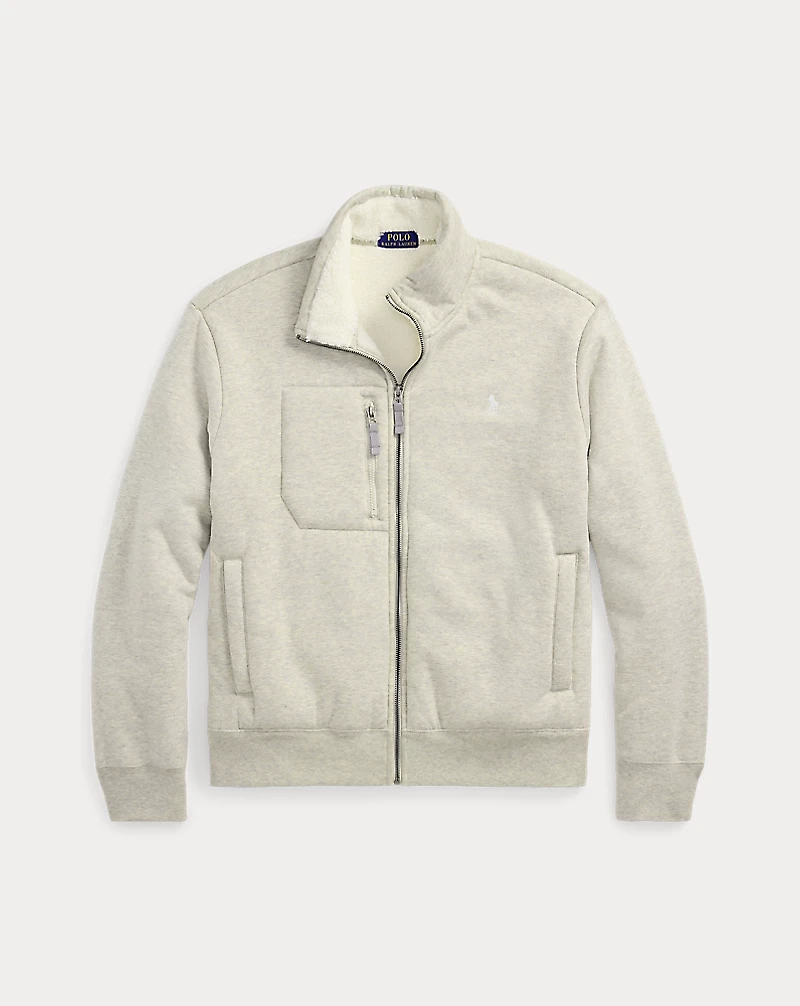 Fleece Mockneck Jacket