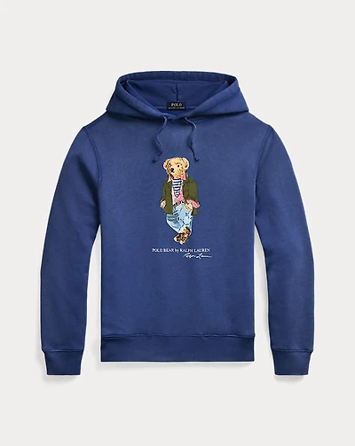 Polo Bear Garment-Dyed Fleece Hoodie