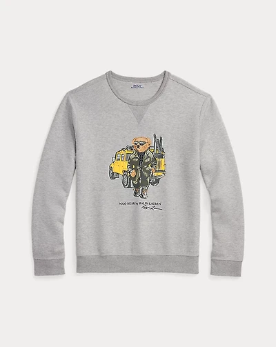 Polo Bear Double-Knit Sweatshirt